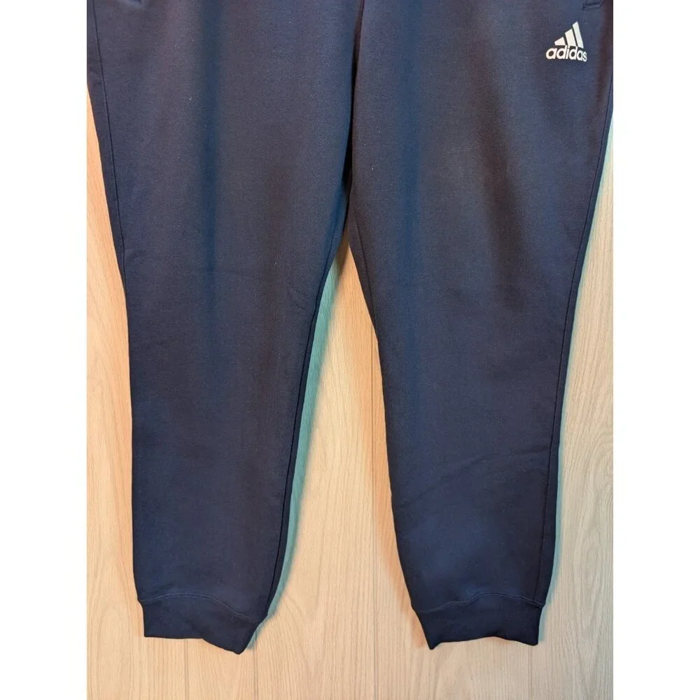 ADIDAS Mens Sweatpants Trousers Joggers XXL 2XL Navy Blue Grey Cotton